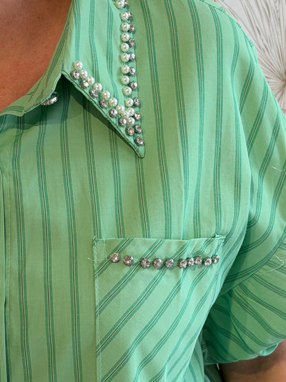 DIAMANT BLOUSE 4 kleuren
