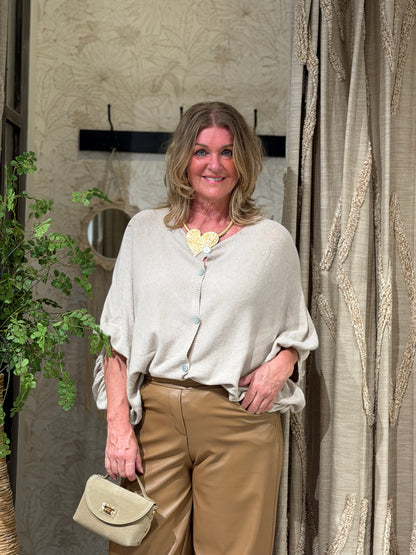 BRITT VEST - BEIGE