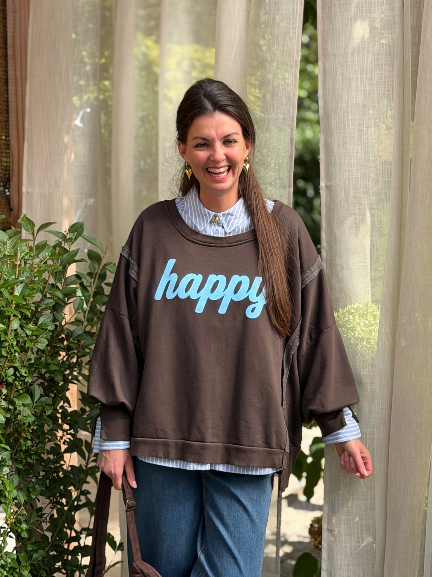 HAPPY SWEATER - BRUIN
