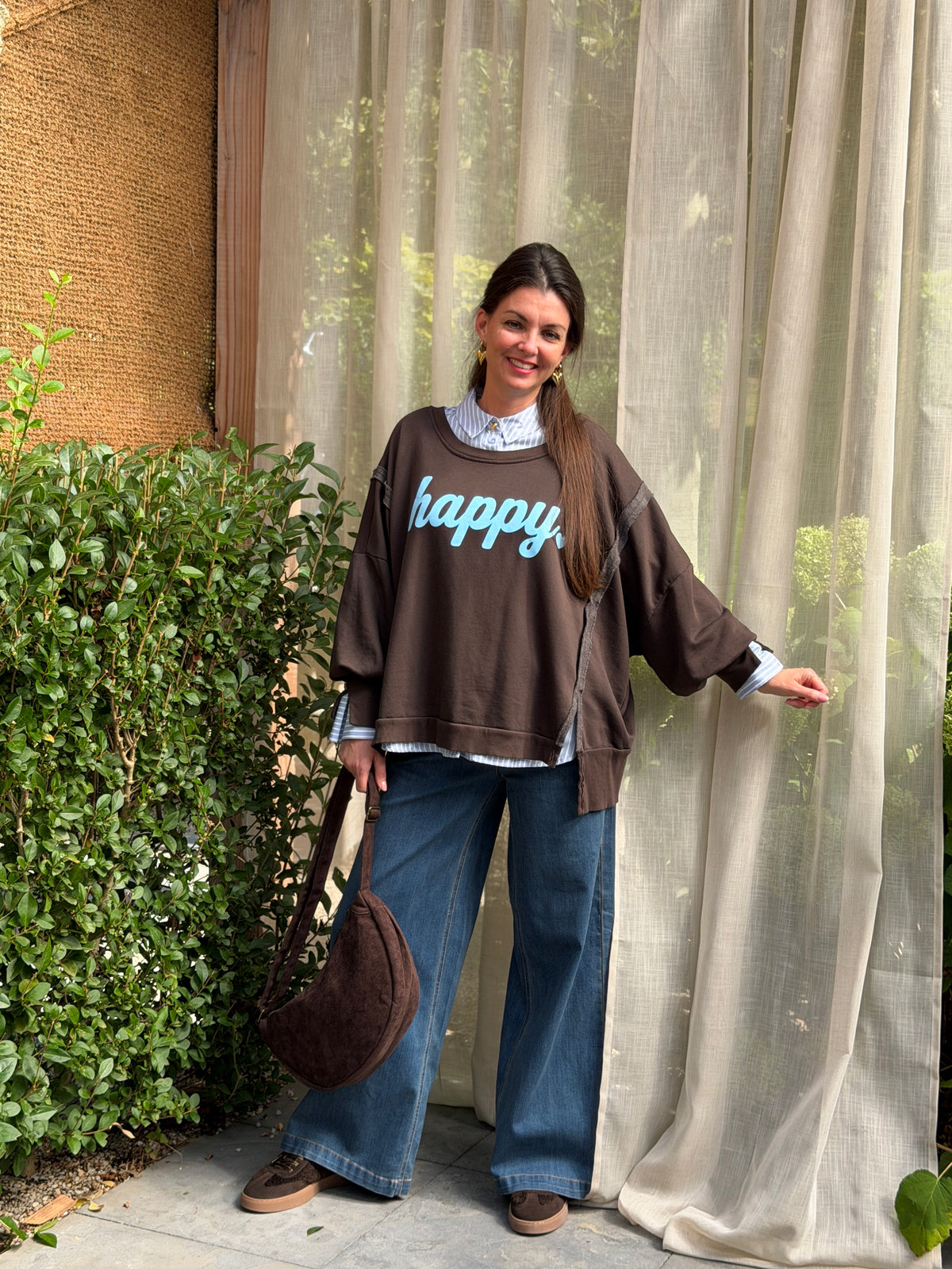 HAPPY SWEATER - BRUIN