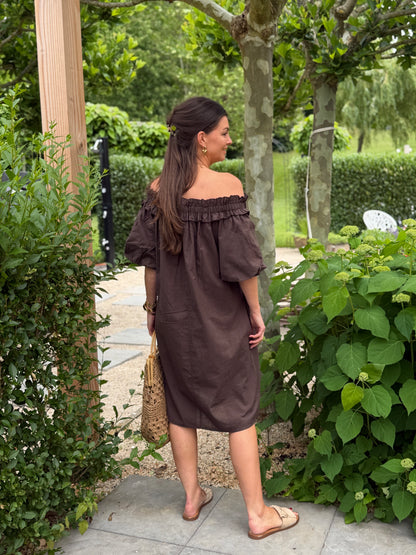SAND TROPEZ JURK - BRUIN
