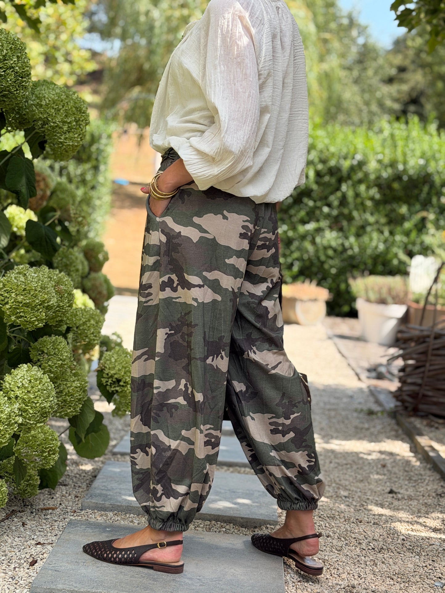 BROEK BALLOON - CAMO