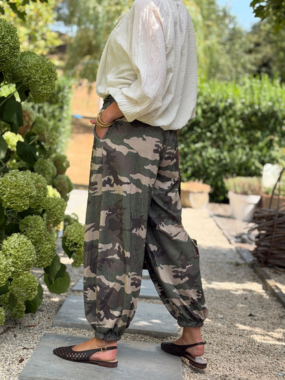 BROEK BALLOON - CAMO