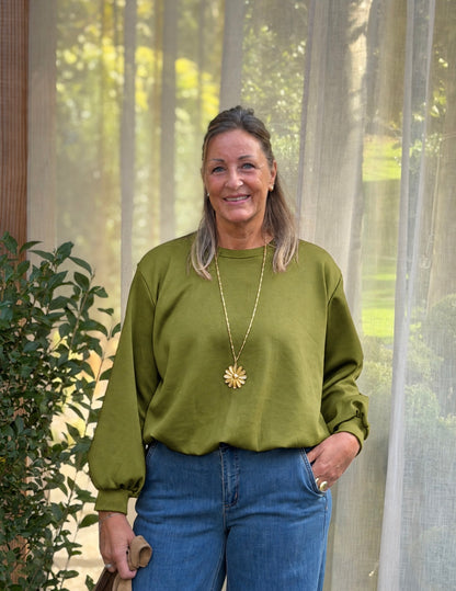 SWEATER CINDY - GROEN