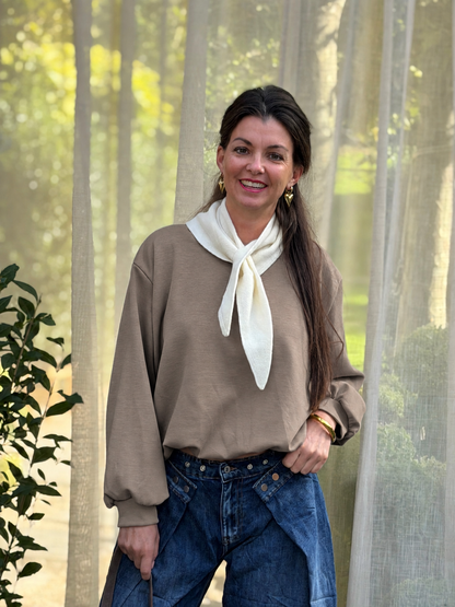 SWEATER CINDY - TAUPE