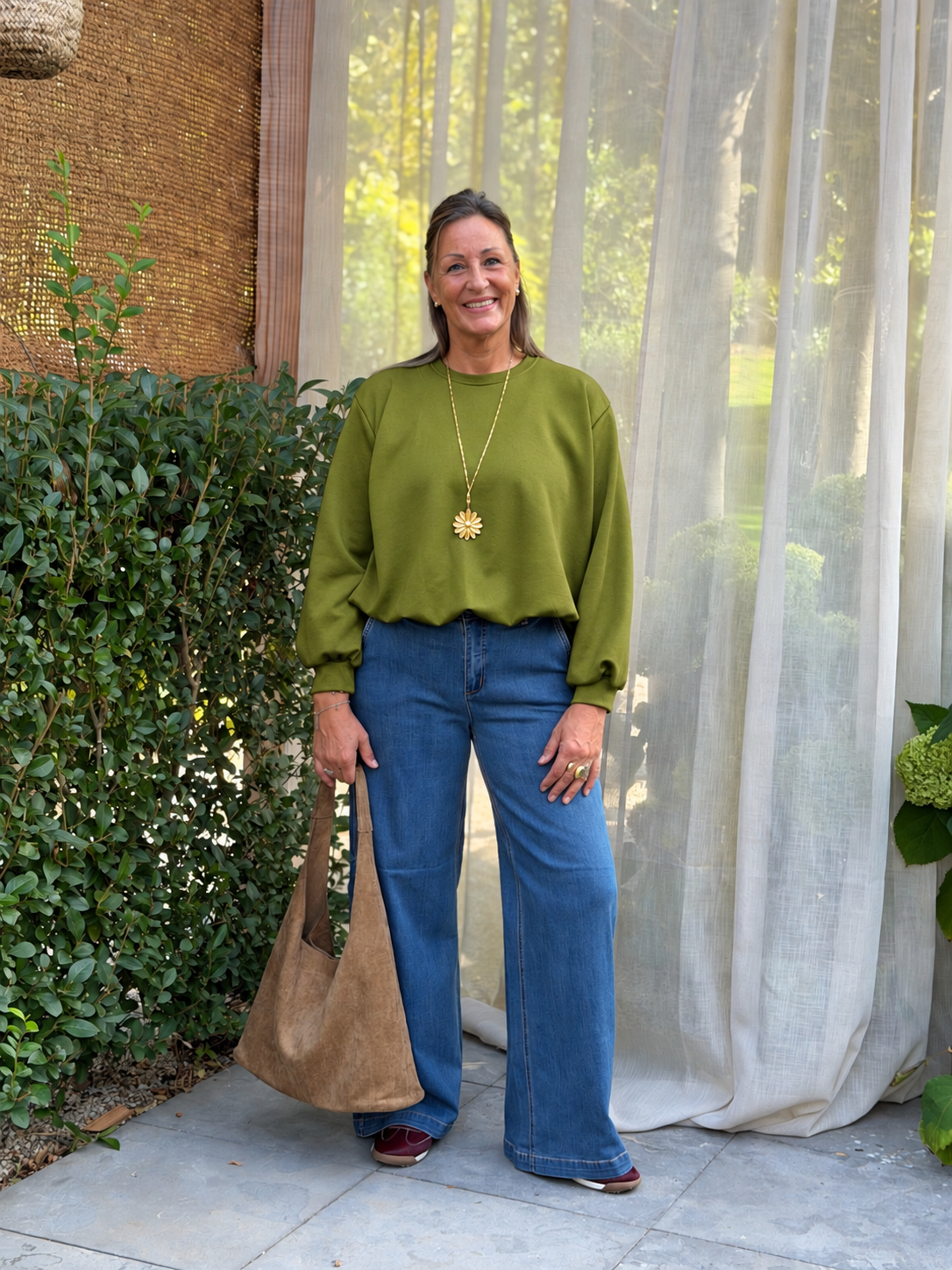 SWEATER CINDY - GROEN