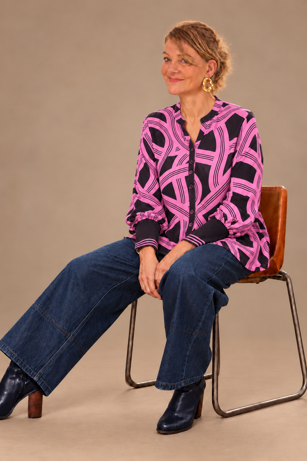 MAUDE BLOUSE - ROZE