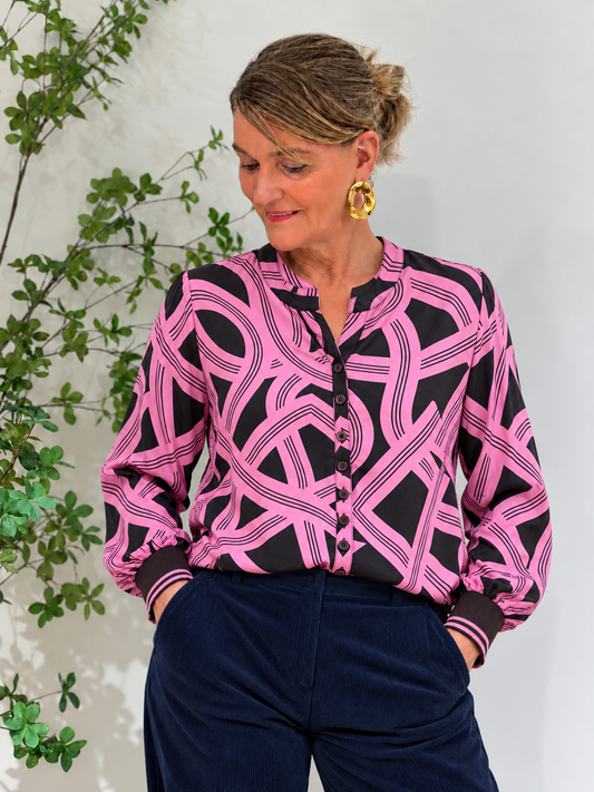 MAUDE BLOUSE - ROZE