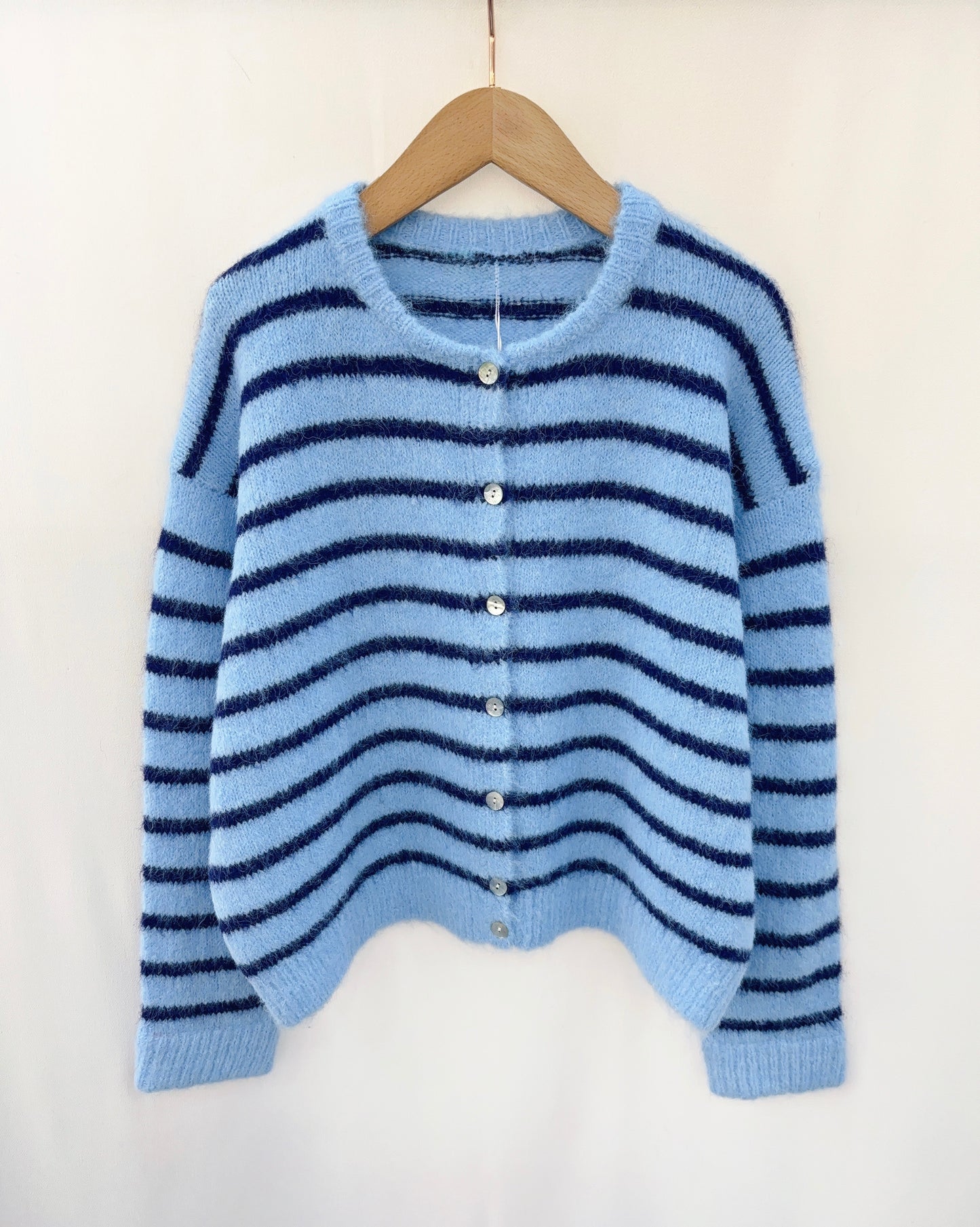 LILI STRIPE VEST - Blauw