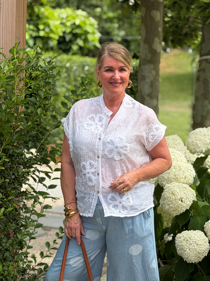 VICTORIA BLOUSE - WIT