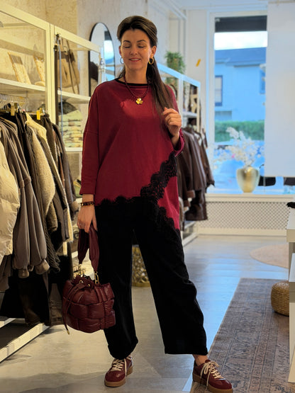 LEA LACE TRUI - Bordeaux