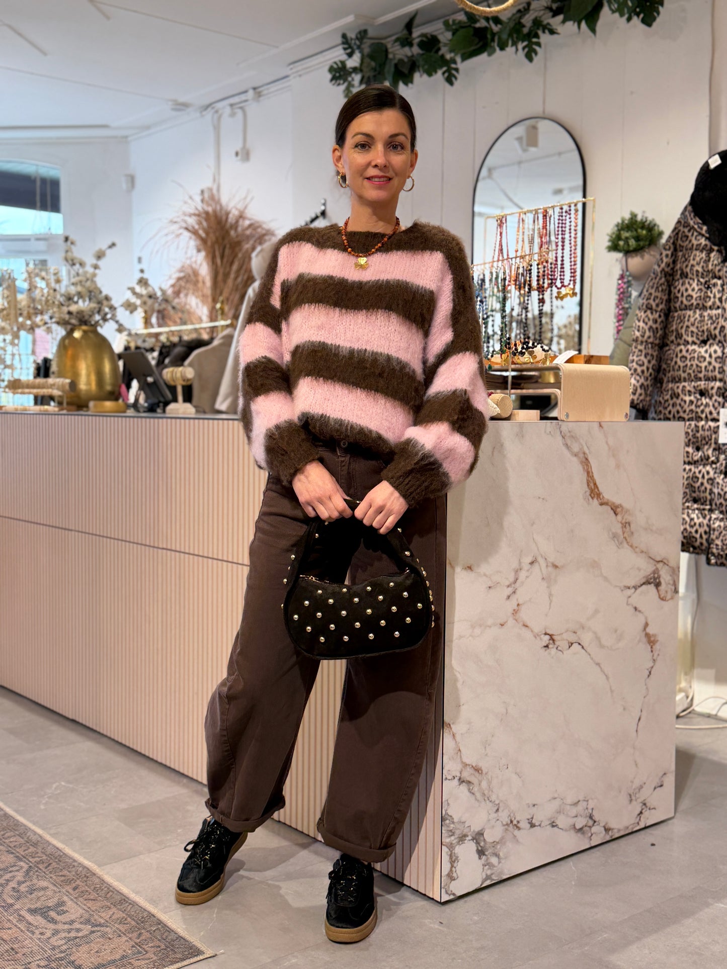 BALLOON Jeans - Bruin