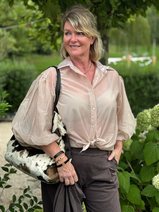 RAMIA  Blouse - Beige