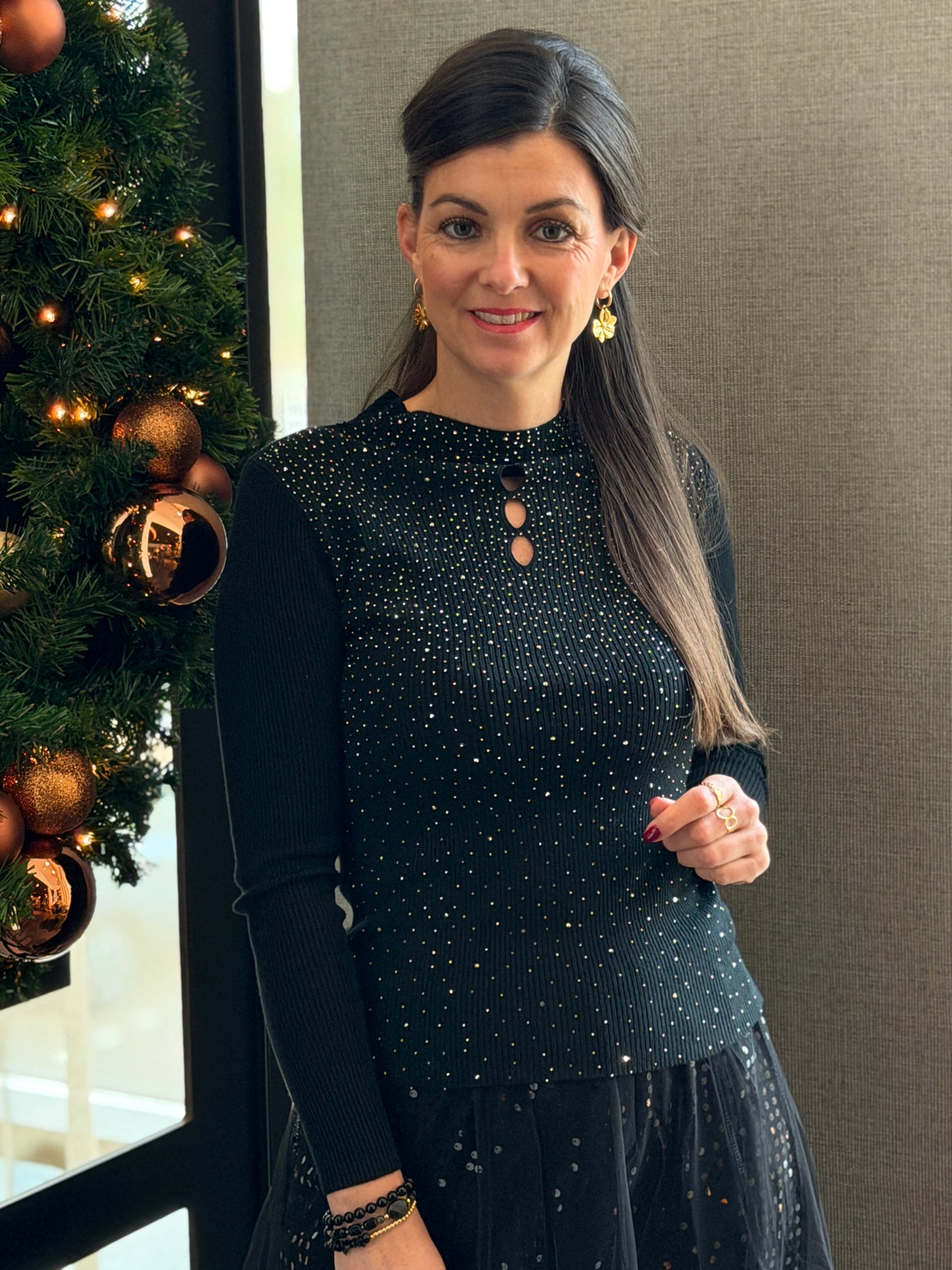 ELEGANT Strass Ribtrui