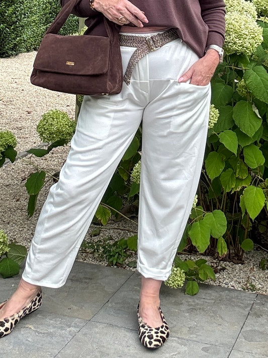 LIONA Broek - Offwhite