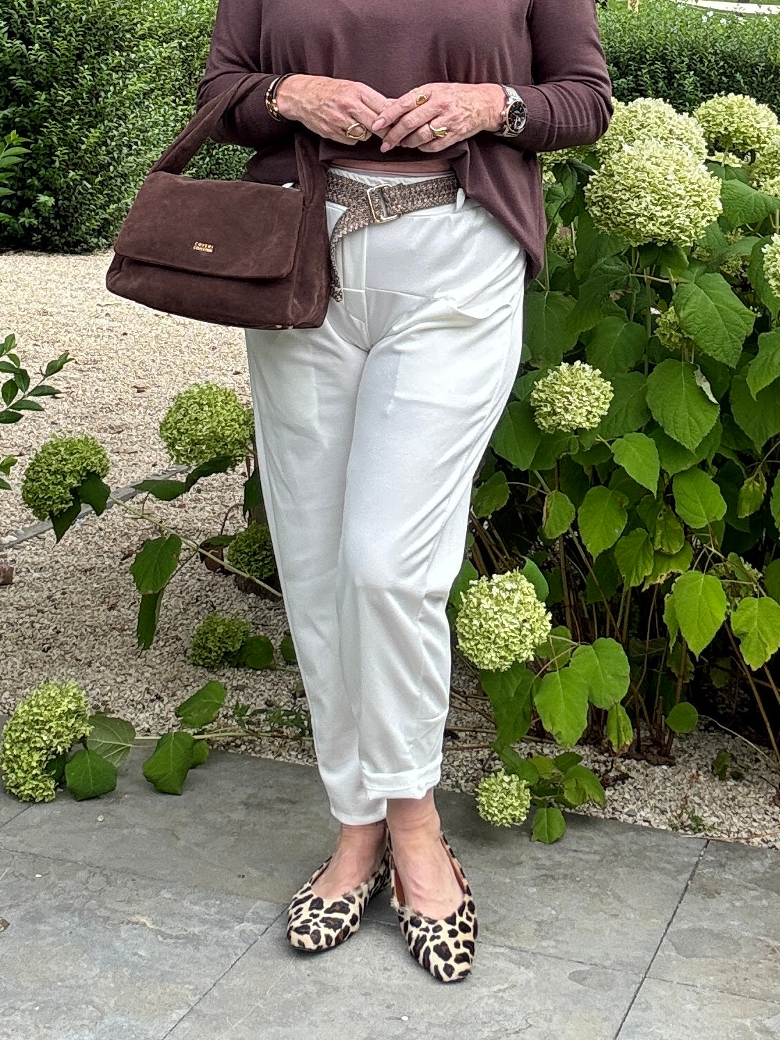 LIONA Broek - Offwhite
