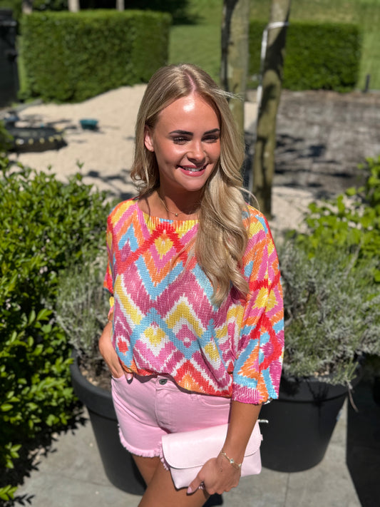 Donya Shirt - Roze