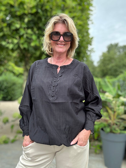 ORRA Blouse - Zwart