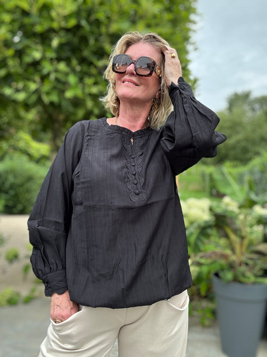 ORRA Blouse - Zwart