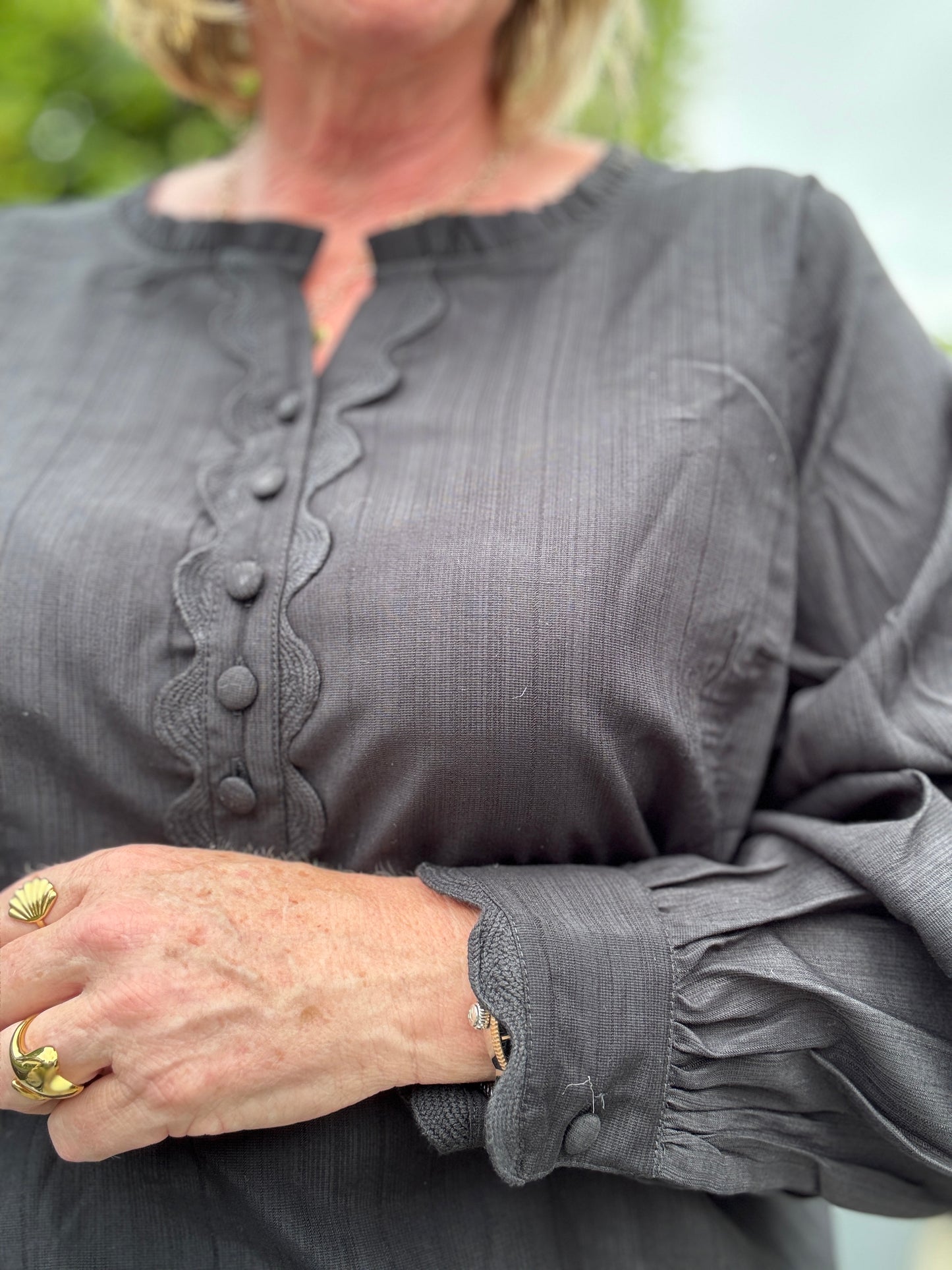 ORRA Blouse - Zwart