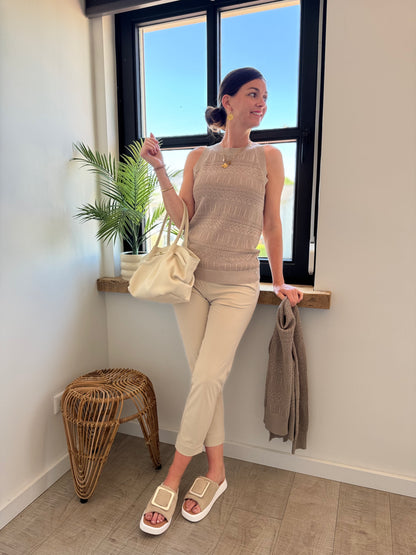 Ella Top - Beige