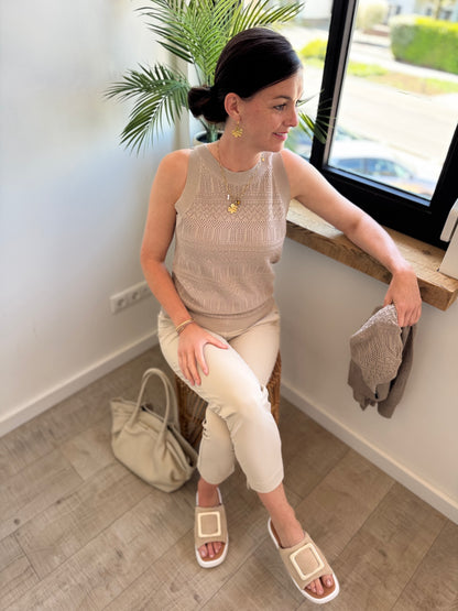 Ella Top - Beige