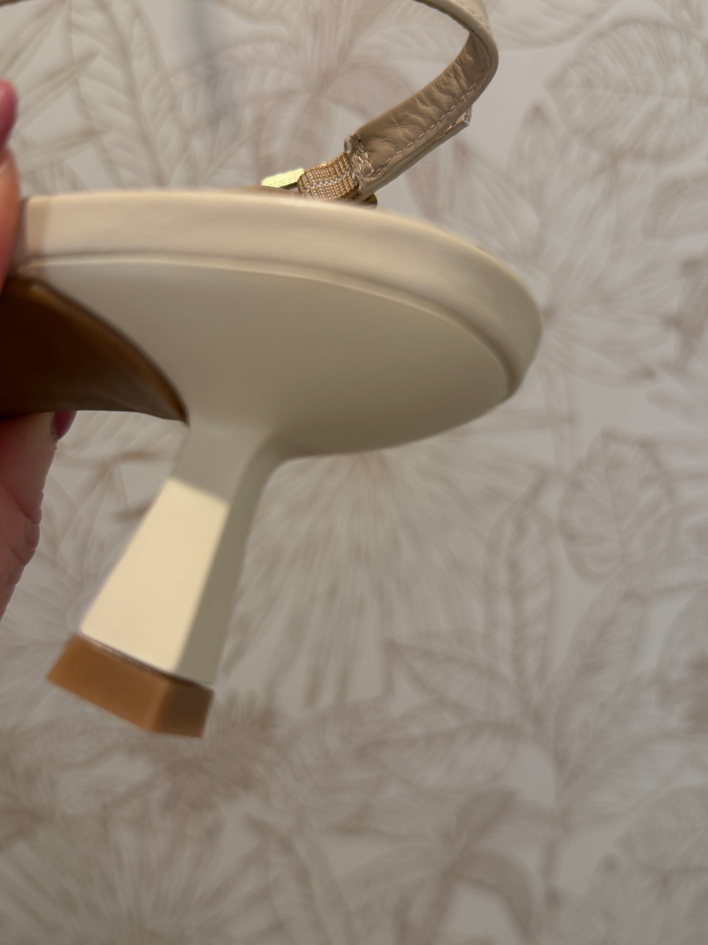 NOSS slingback - Bone White