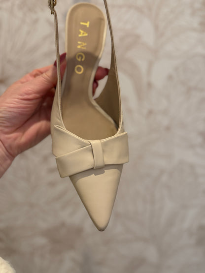 NOSS slingback - Bone White
