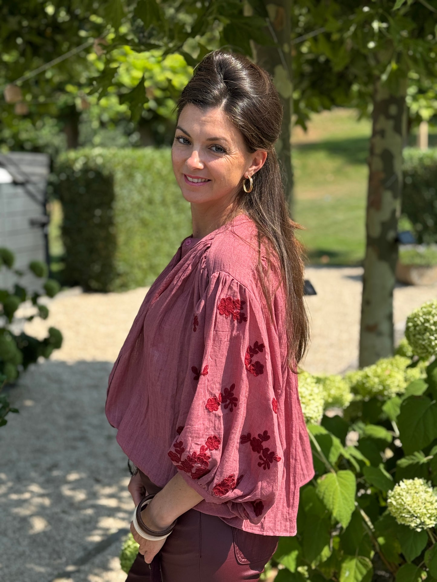 NOUD Blouse  - Wine