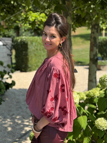 NOUD Blouse  - Wine