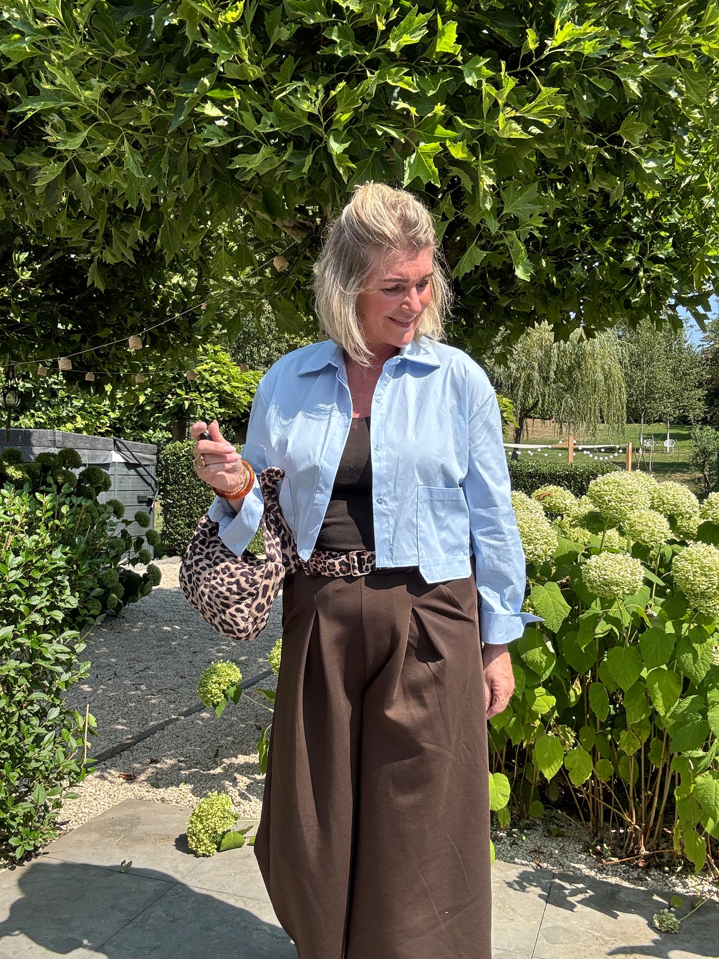 KELLY Blouse  - Blauw