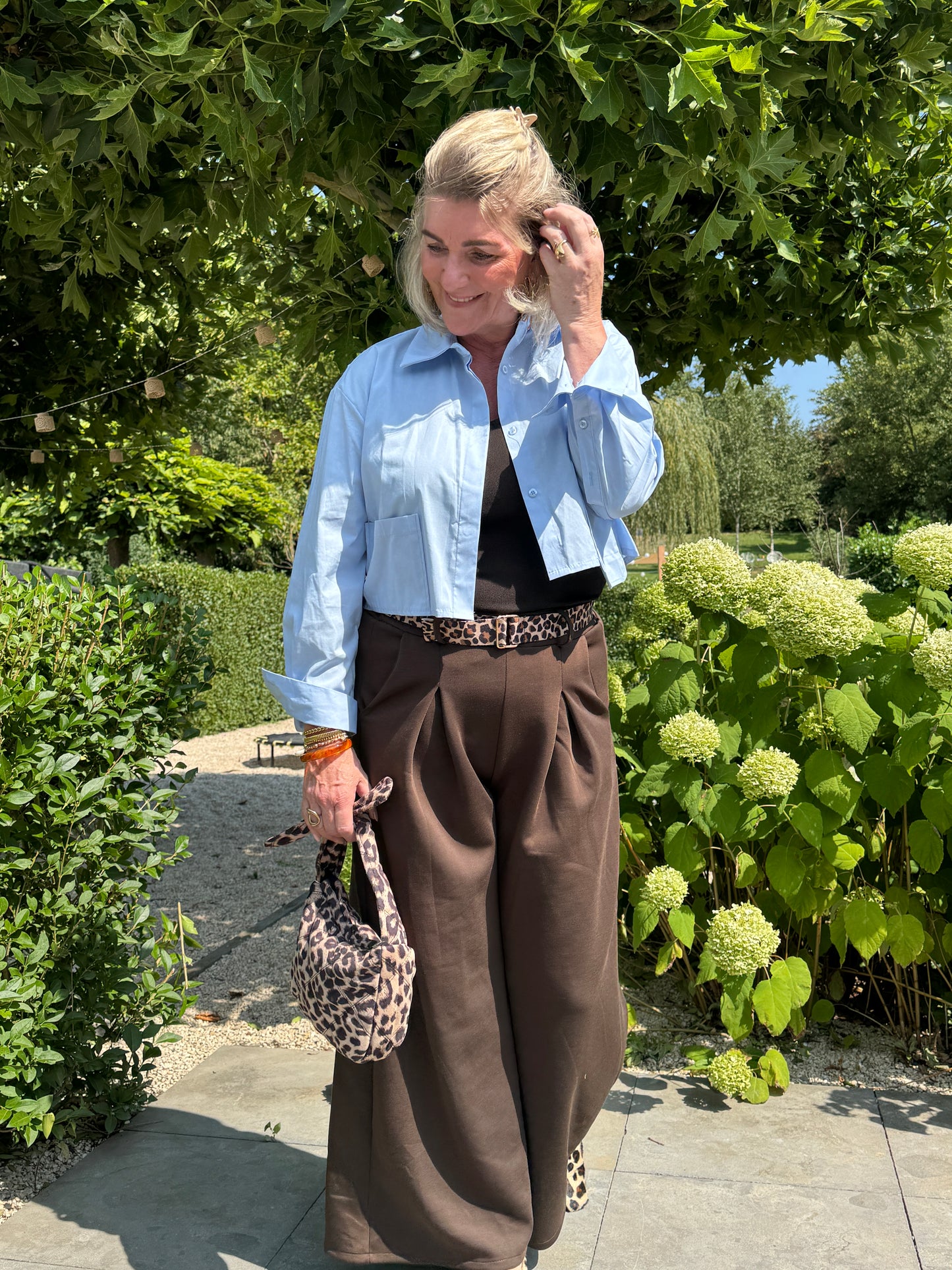 KELLY Blouse  - Blauw