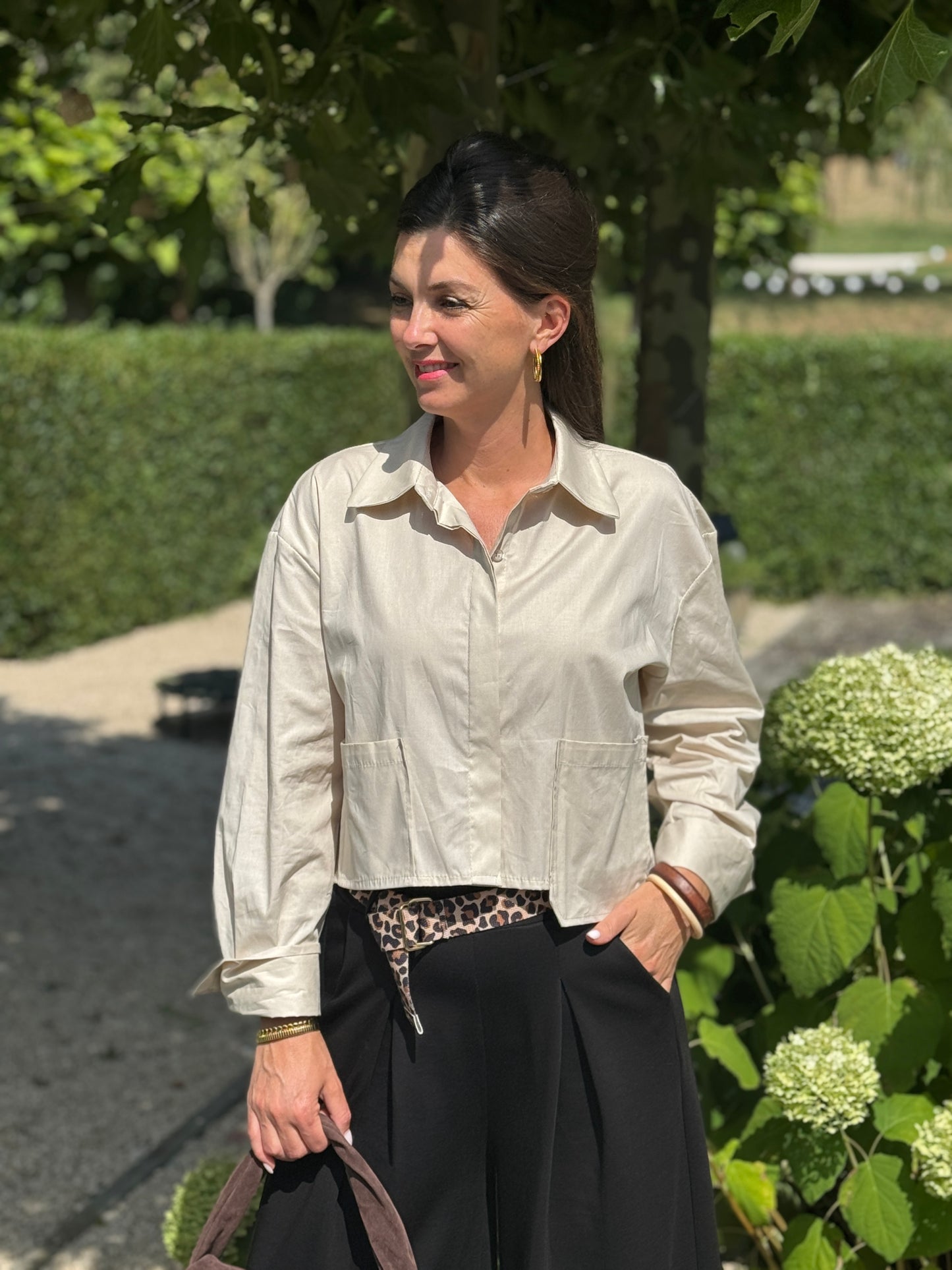 KELLY Blouse  - Beige