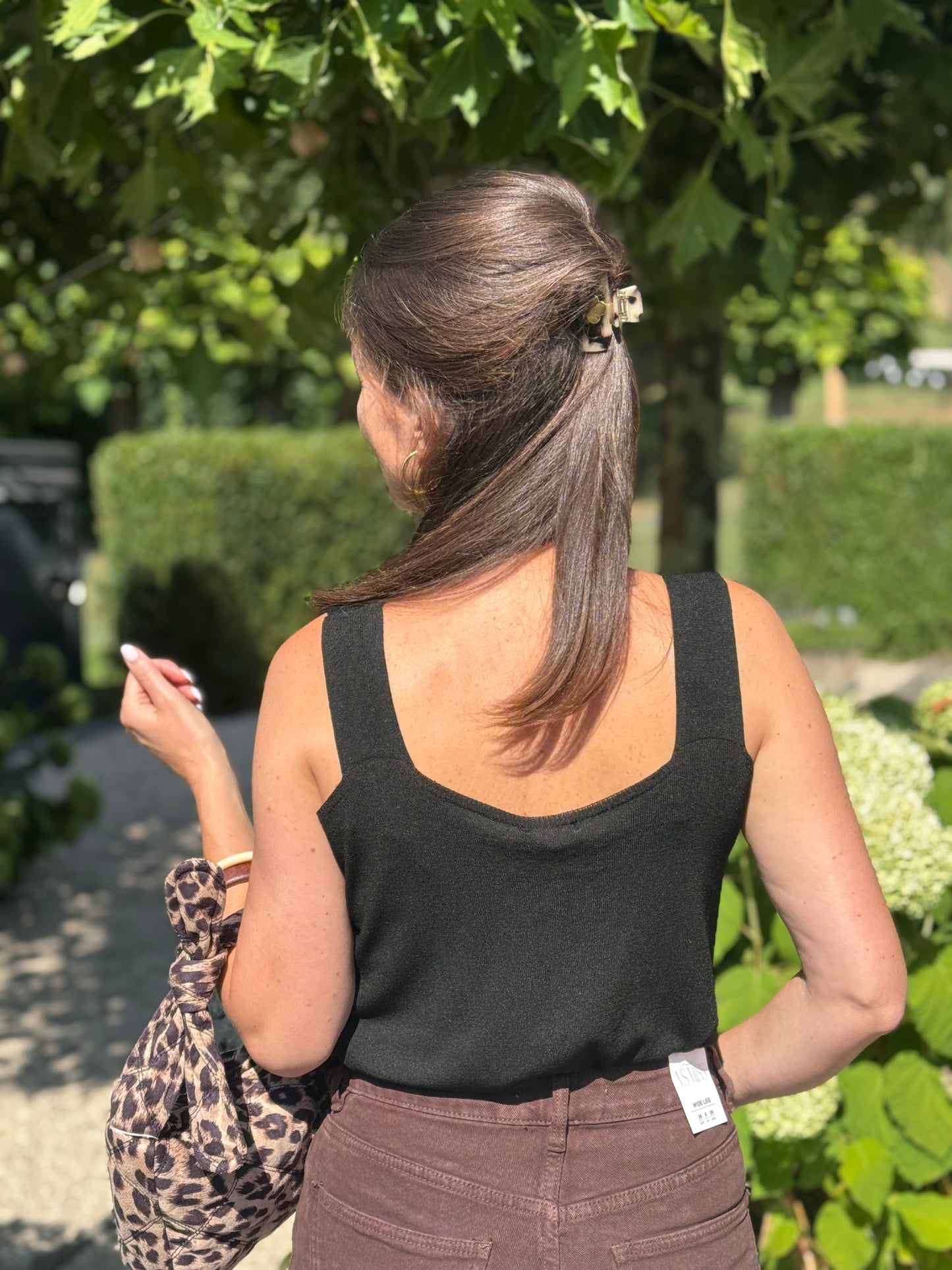 COUTURE Top - Zwart