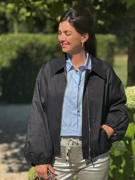 ANNAH Bomber - Zwart