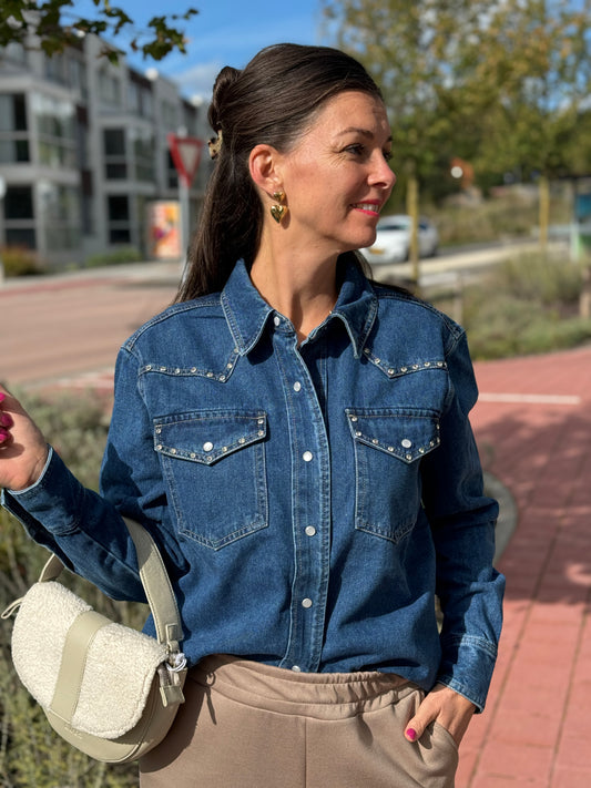 Aniceta Denim Blouse