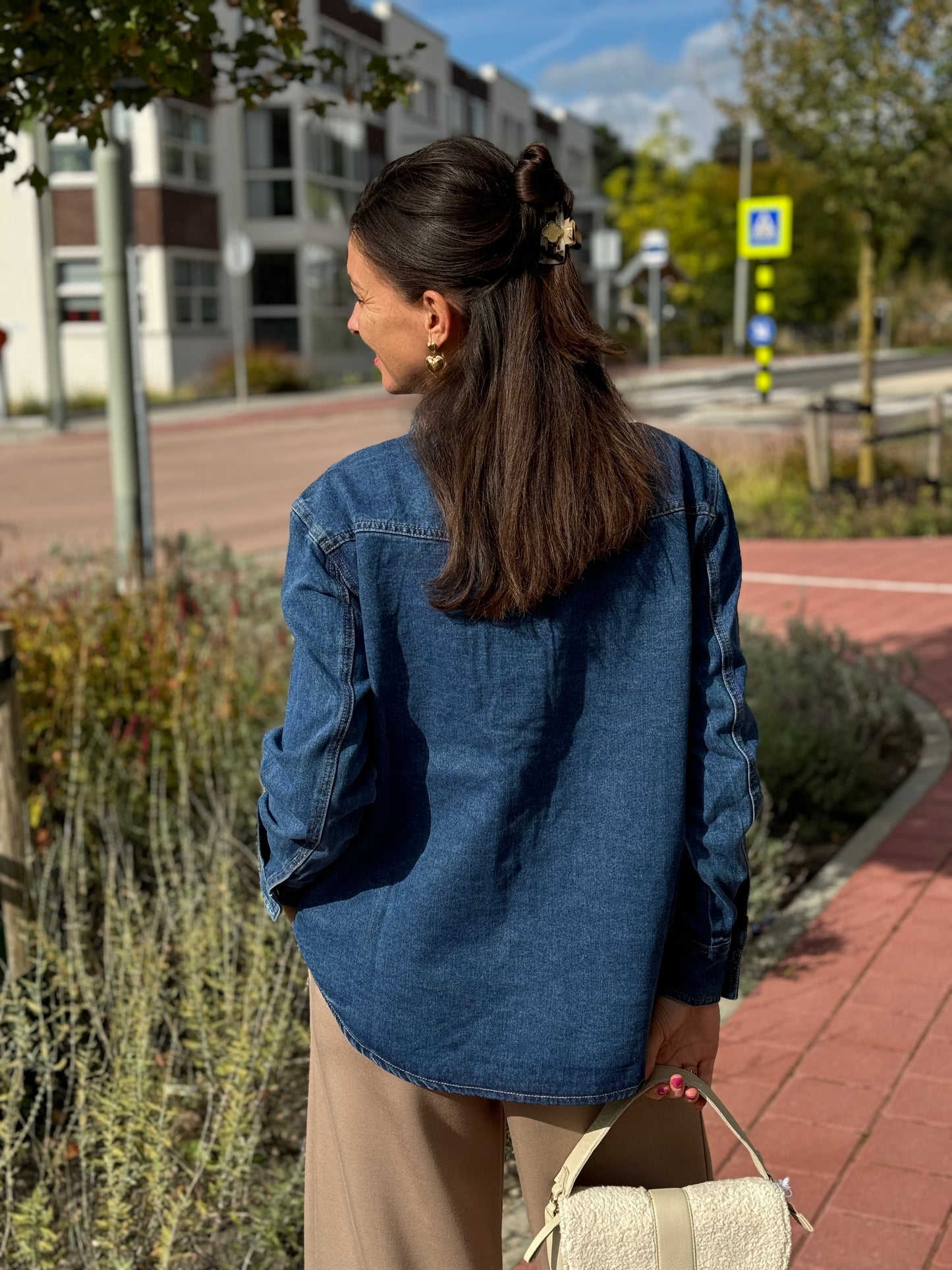 Aniceta Denim Blouse