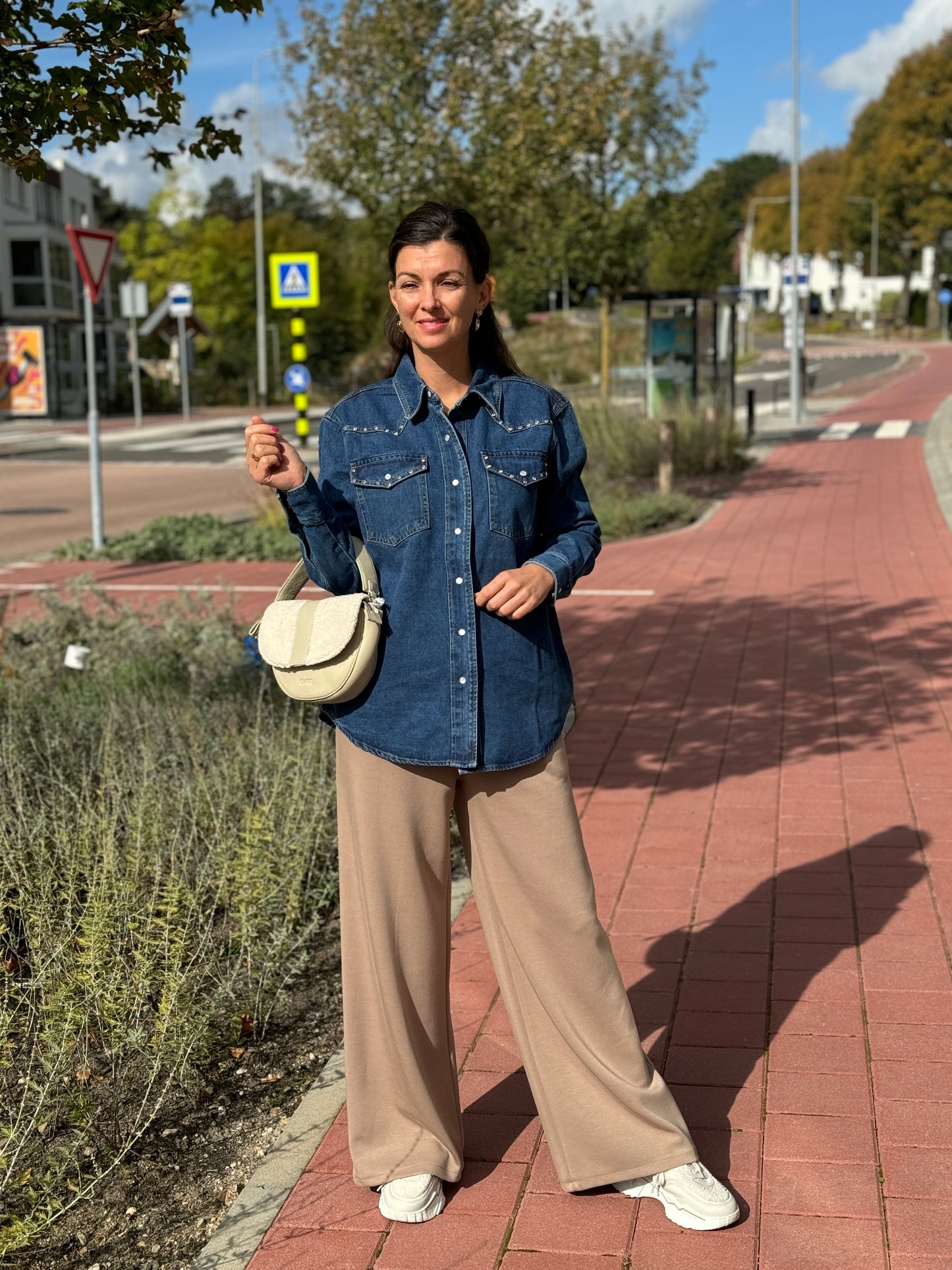 Aniceta Denim Blouse