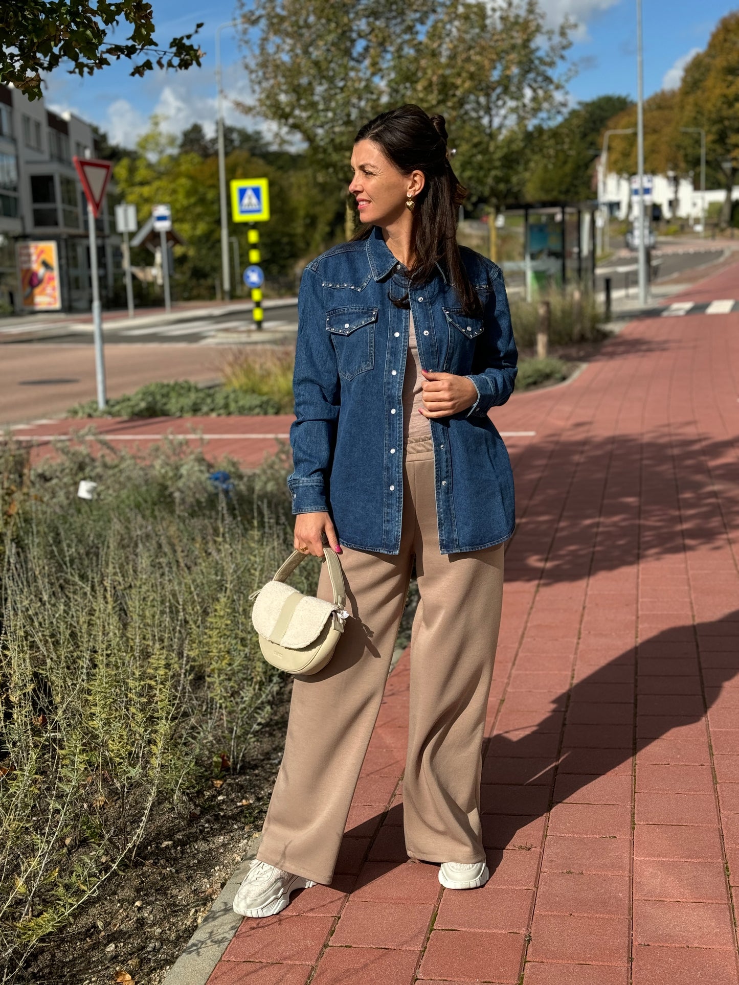 Aniceta Denim Blouse