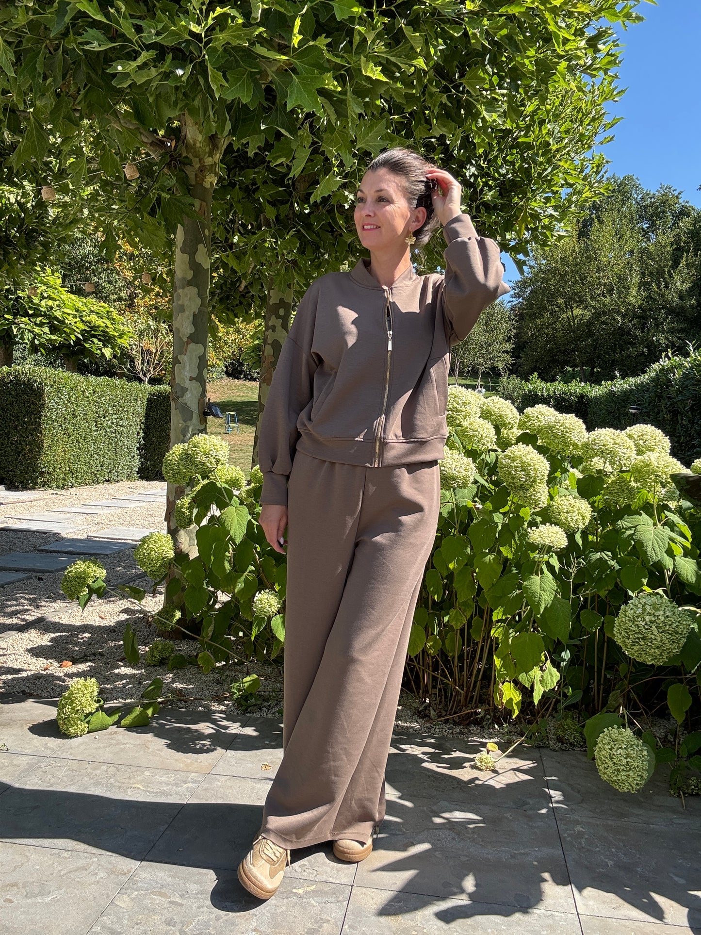 KIKI  Broek - Taupe