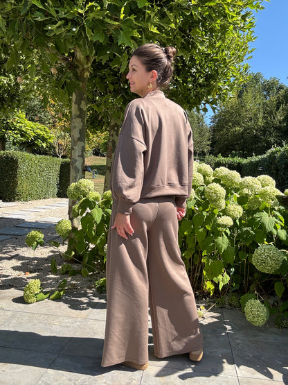 KIKI  Broek - Taupe
