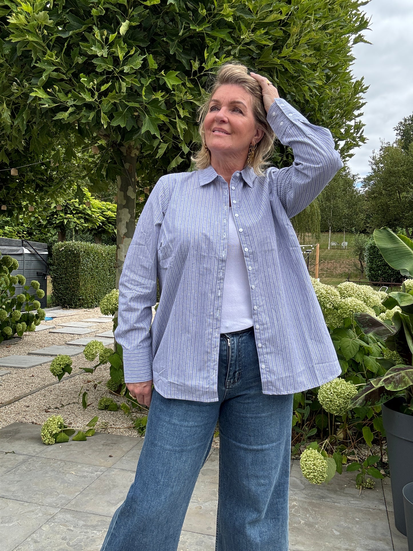 SOFI Blouse - Blauw