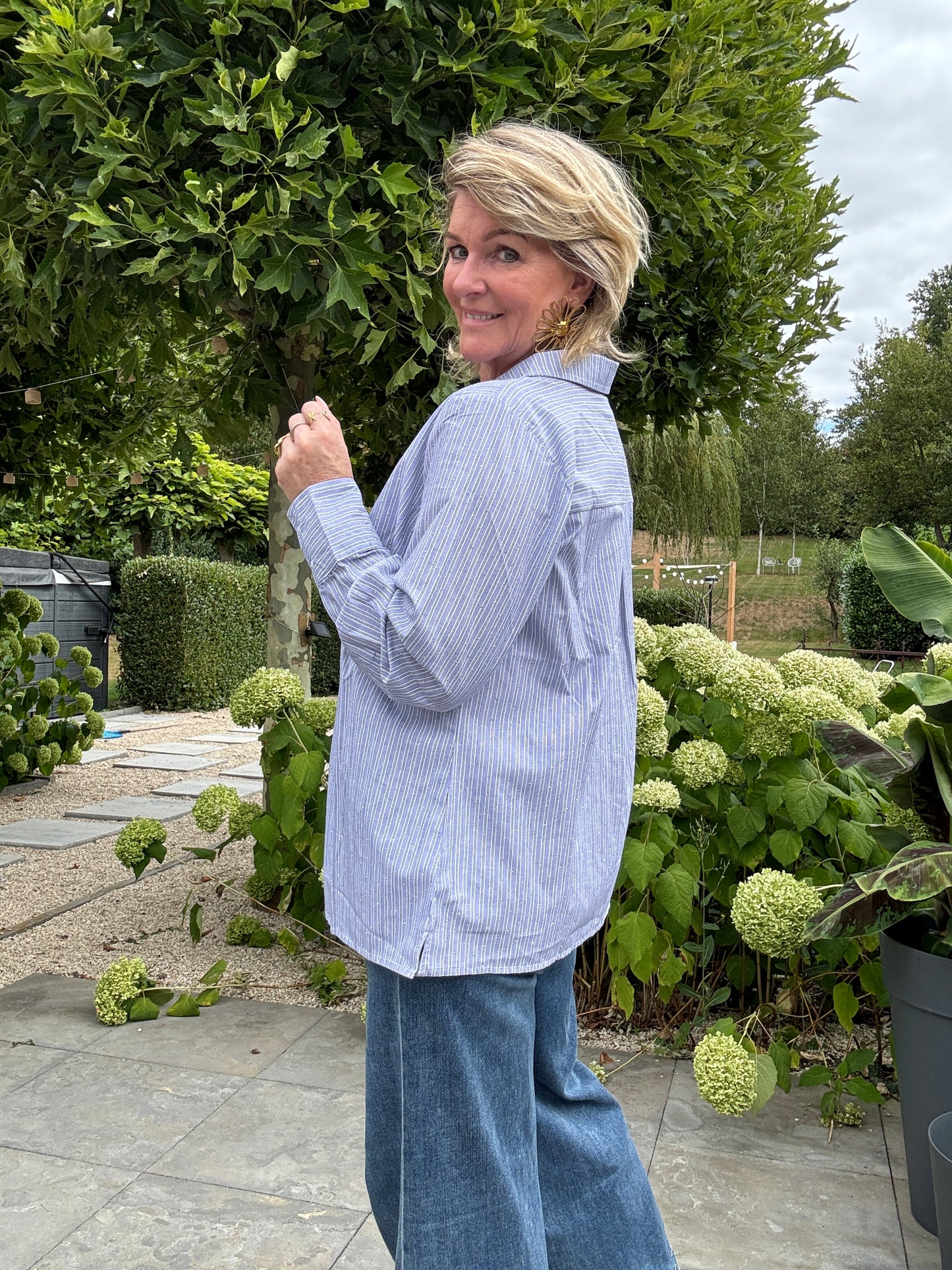 SOFI Blouse - Blauw