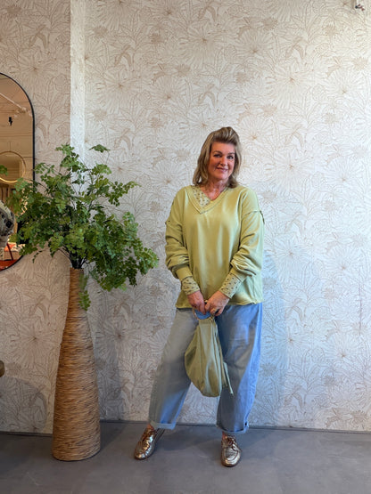 ALITA SWEATER - Groen