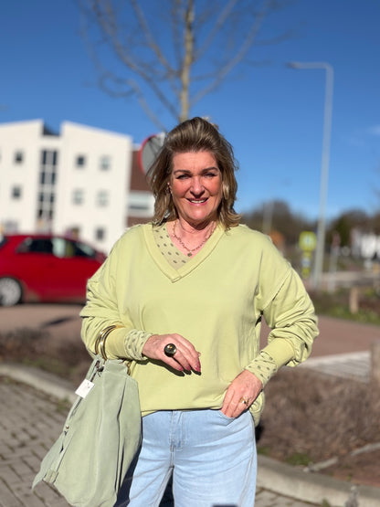 ALITA SWEATER - Groen