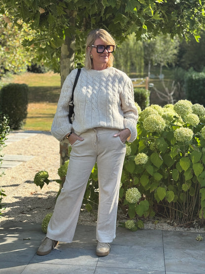 SUPER STRETCH Broek - Beige