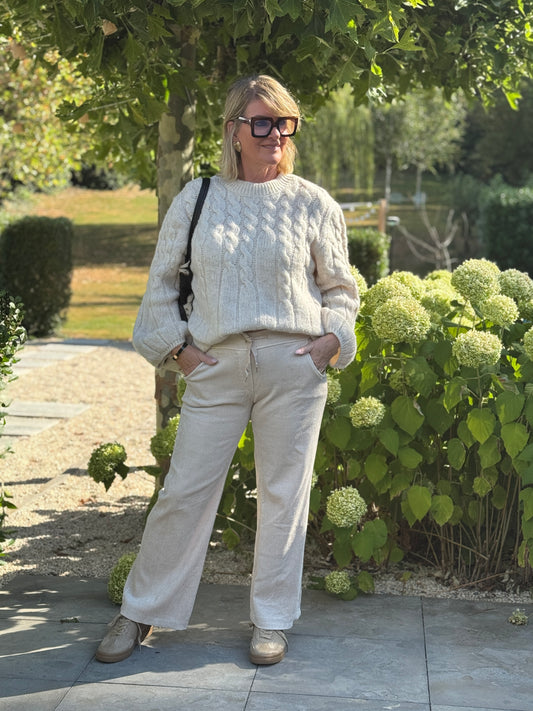 SUPER STRETCH Broek - Beige