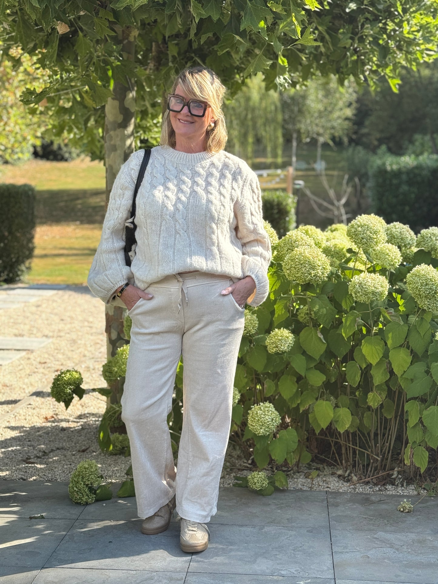 SUPER STRETCH Broek - Beige
