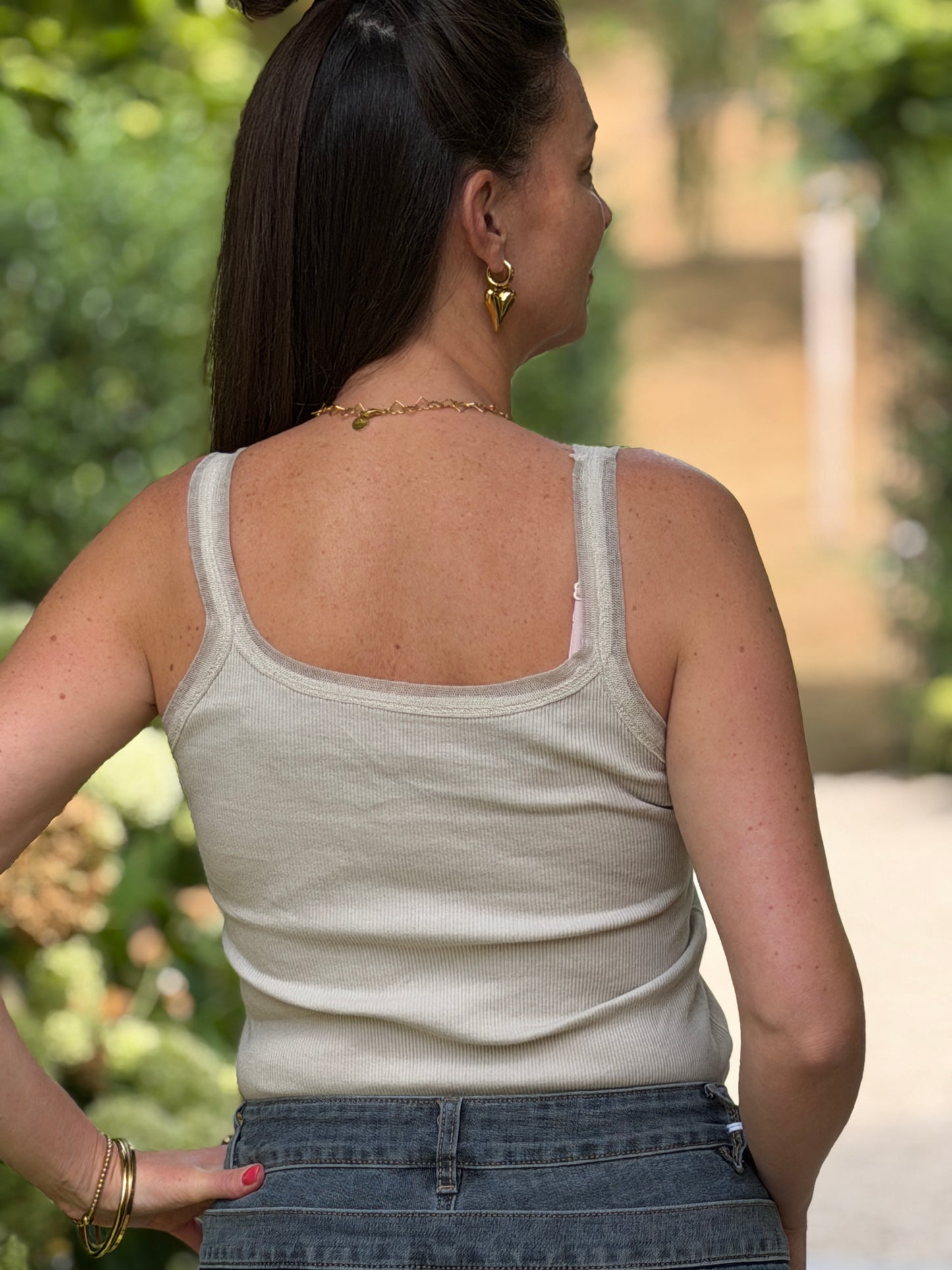 LOLA TOP - BEIGE