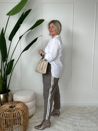 Baggy Broek Lina  - Taupe